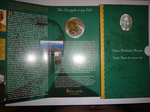 Nelson Mandela commemorative medal